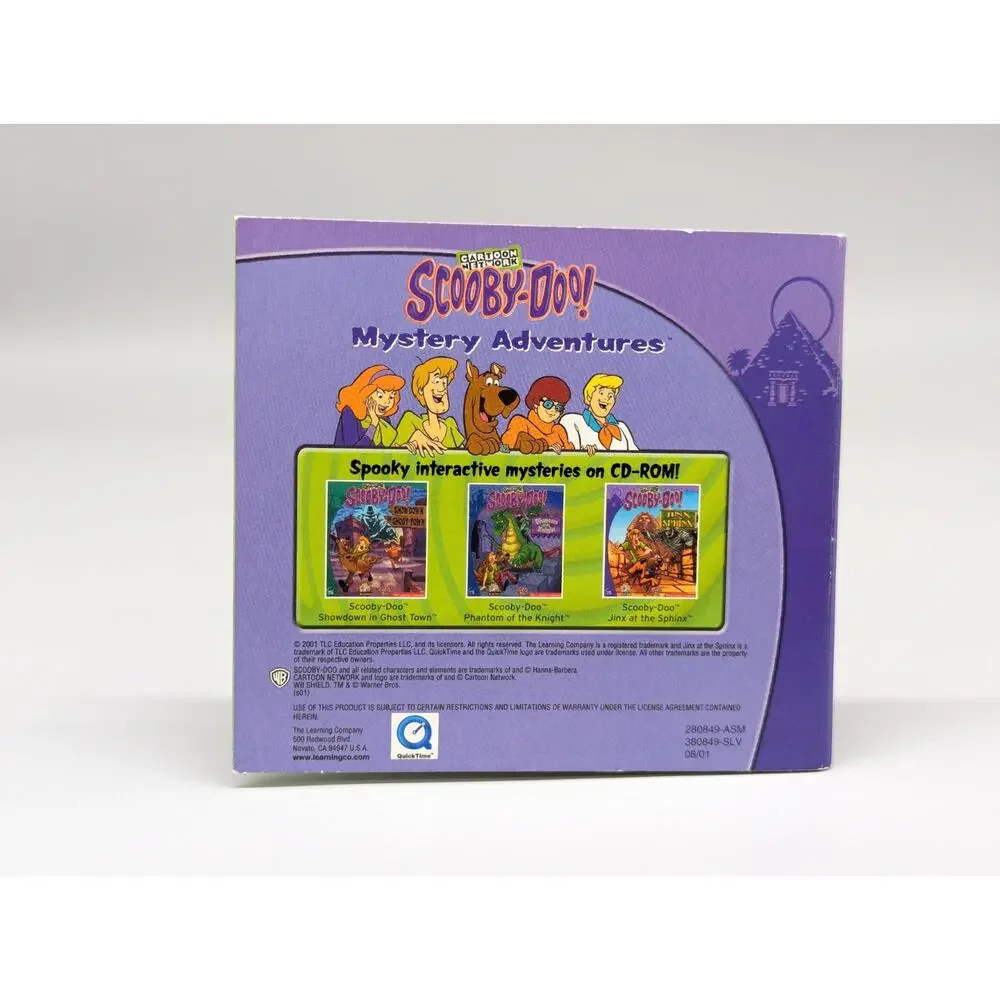 Scooby-Doo! Jinx at the Sphinx The Learning Company PC Video Game Windows